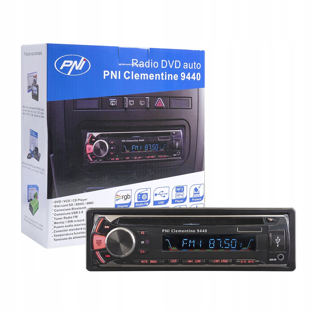 Radio samochodowe Bluetooth DVD MP3 Wideo 12V BB5