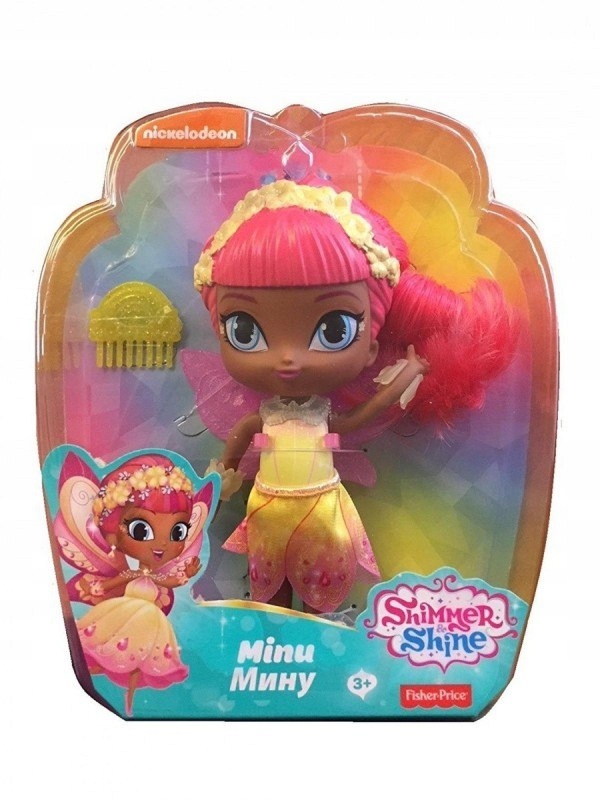 Fisher Price Shimmer i Shine Lalka tęczowa Minu