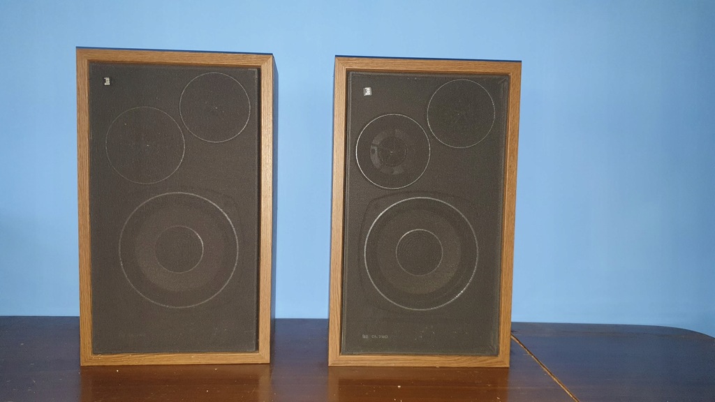 Kolumny głośnikowe Dual CL720 HiFi 3-Weg Box 120W