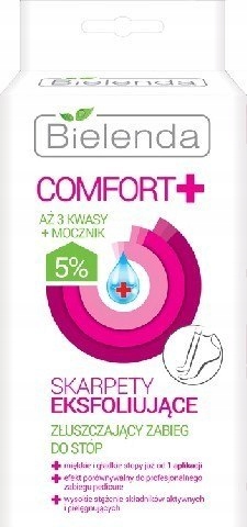 Bielenda Comfort + Skarpety eksfoliujące do stóp 1