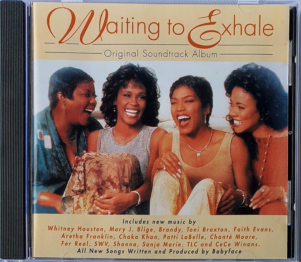 Waiting To Exhale Soundtrack Whitney Houston EX USA CD Irl