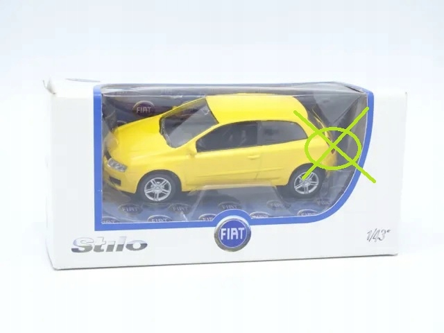 Fiat Stilo 3d Norev 1:43 uszkodzony