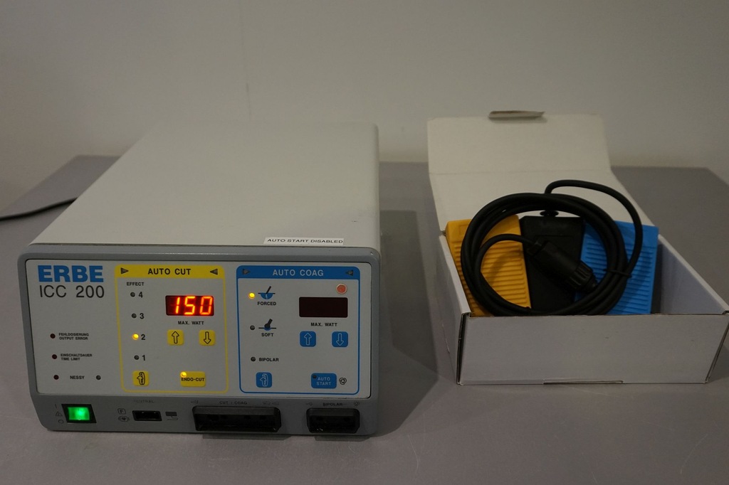 Diatermia ERBE ICC 200 endo-cut footswitch pedał