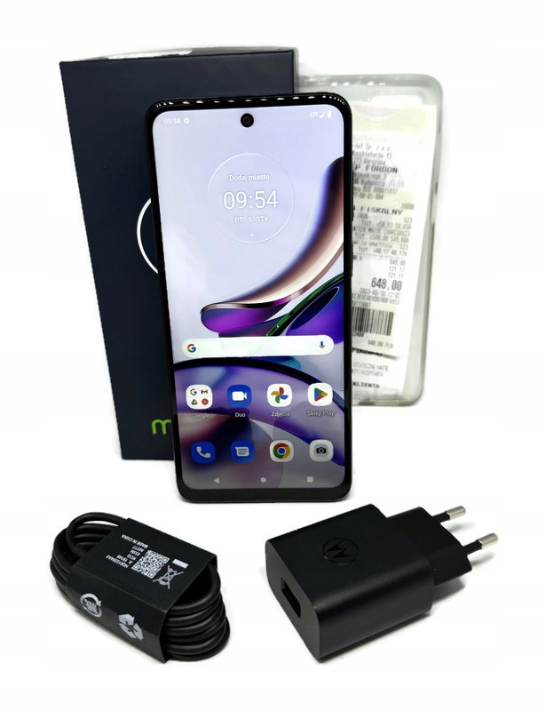 Smartfon Motorola Moto G13 4/128 bez simlocka komplet gw