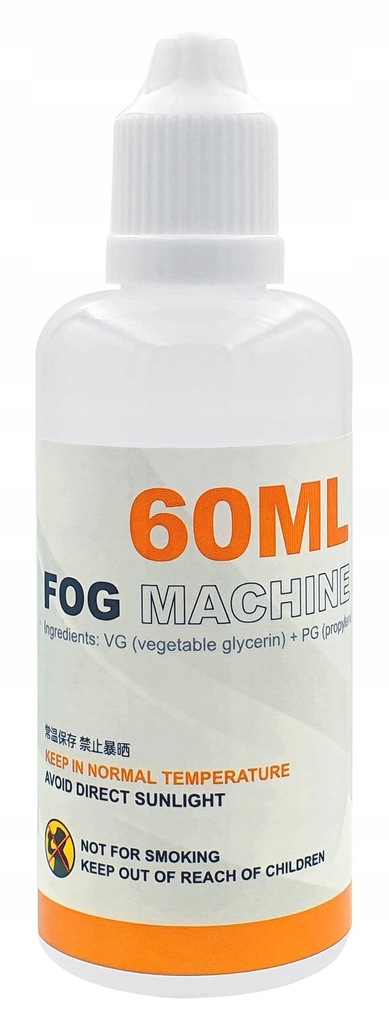 2x PŁYN Liquid do Generatora Dymu Dymiarki LensGo Smoke S, 30W, B 40W 120ml