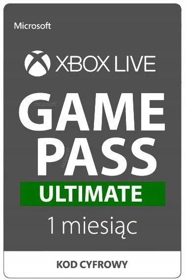 Subskrypcja Xbox Game Pass Ultimate 1 mc 30 dni AUTOMAT Stare i Nowe Konto