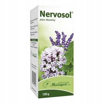 NERVOSOL krople 100 g Herbapol Wrocław