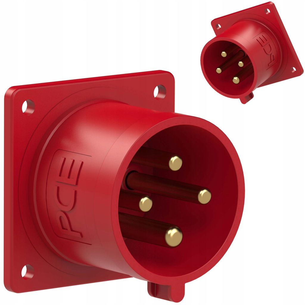 Wtyczka tablicowa prosta 32A 4P 400V IP44 PCE