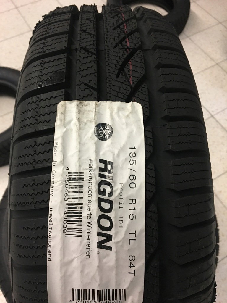 Купить 185 60 R 15 German Tyres Rigdon nalewki gwar 1: отзывы, фото, характеристики в интерне-магазине Aredi.ru