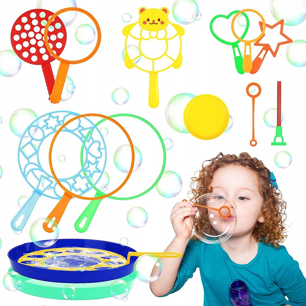 Bubble Wands Kids Child Maker 15 szt