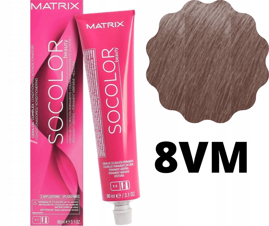 Matrix SOCOLOR.Beauty farba do włosów 8VM - 11572112183 - oficjalne ...