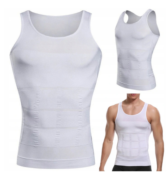 KOSZULKA MĘSKA WYSZCZUPLAJĄCA L PODKOSZULKA SLIM