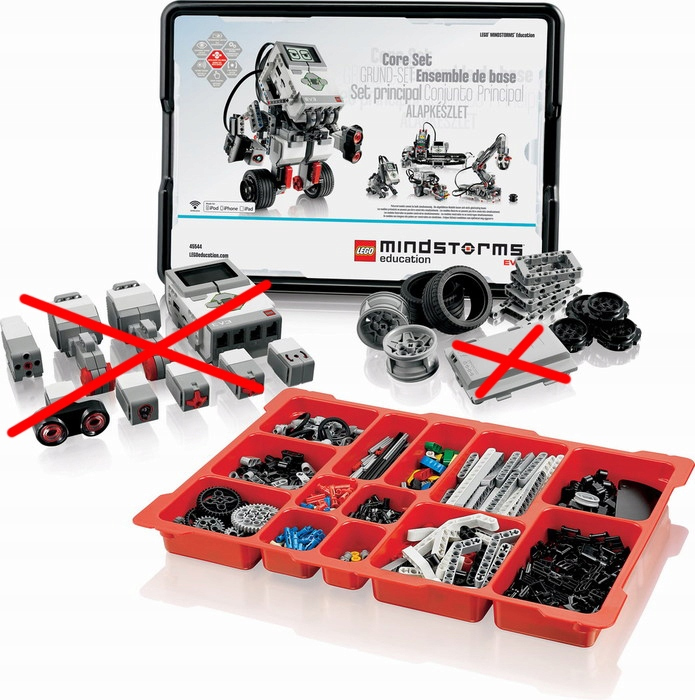 Lego Mindstorms EV3 45544, SAME KLOCKI DO ZESTAWU 45544