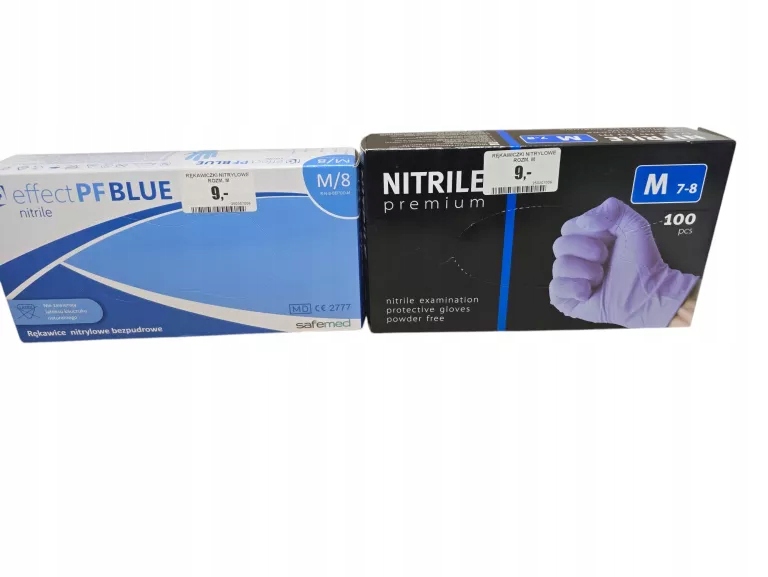 RĘKAWICZKI NITRYLOWE ROZM. M