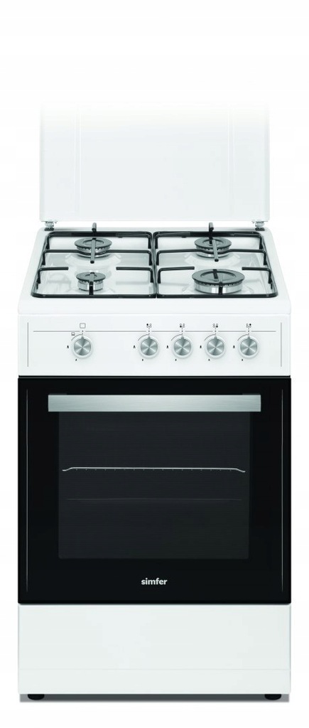 Simfer Cooker 4401SGRBB Hob type Gas, Oven type Ga