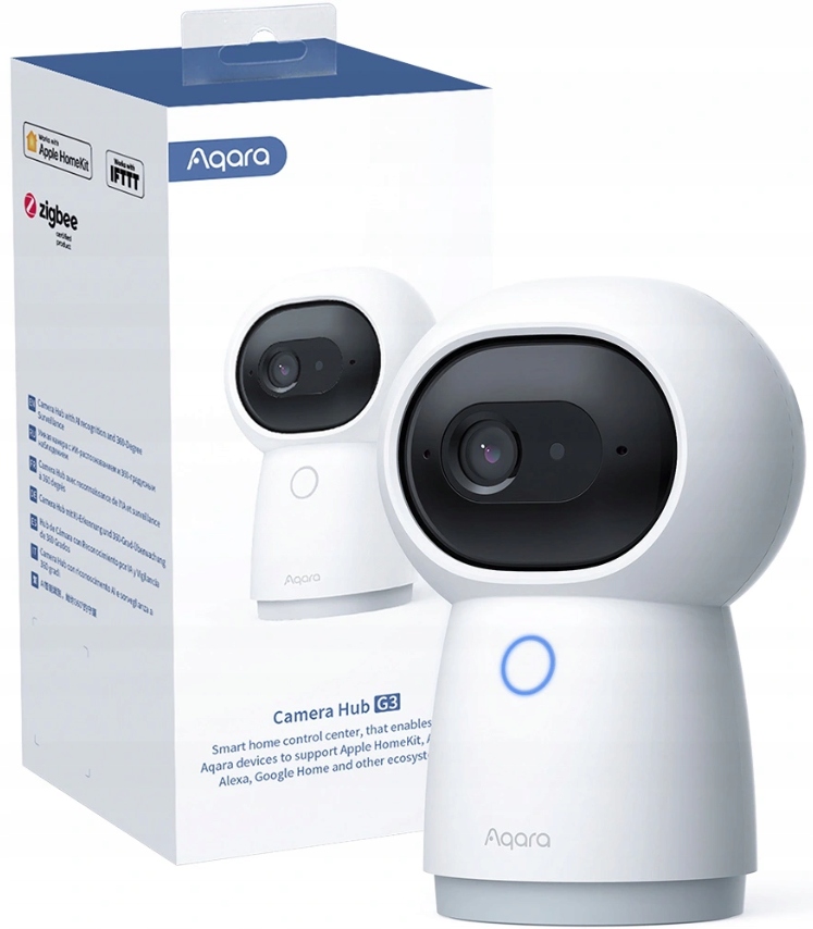 AQARA KAMERA G3 2K HUB WIFI HOMEKIT ZIGBEE 3.0 EU