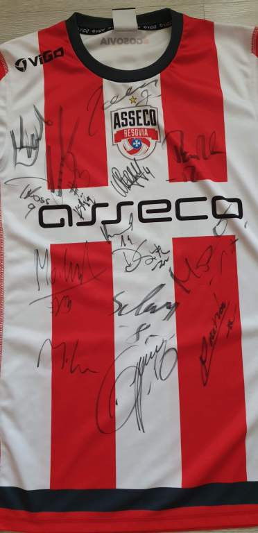 Koszulka Asseco Resovia z autografami