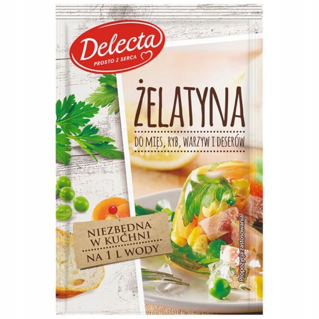 Żelatyna Spożywcza 20 g. DELECTA