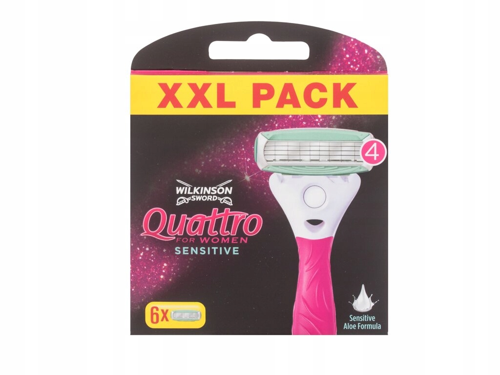 Wilkinson Sword Quattro For Women wkad do maszynki 6szt (W) P2