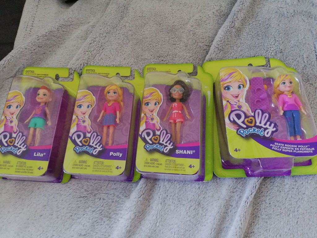 Lalka Polly Pocket , lalki 4szt w cenie 35zł