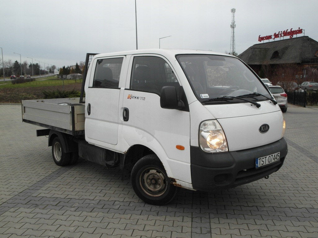 KIA K2500 (SD) 2.5 D 1WŁAŚCICIEL DUBELKABINA