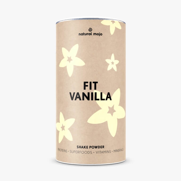 NATURAL MOJO SHAKE FIT vanilla wanilia koktajl