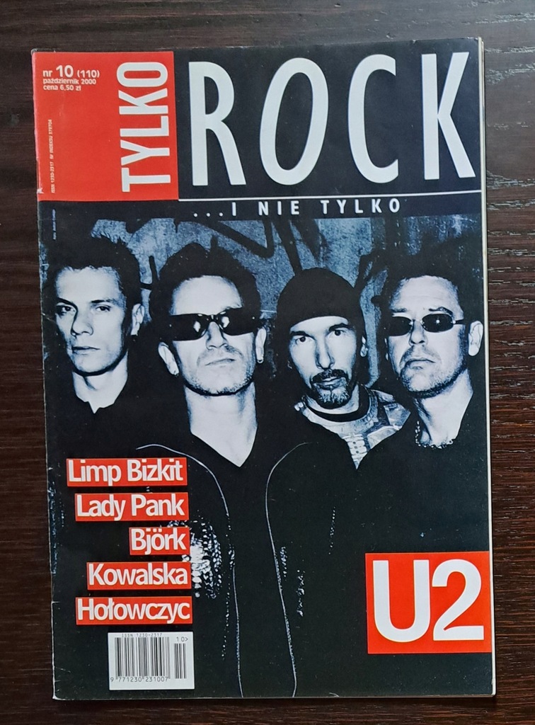 TYLKO ROCK - 10/2000 U2. LIMP BIZKIT. LADY PANK. BJORK. KOWALSKA. HOŁOWCZYC