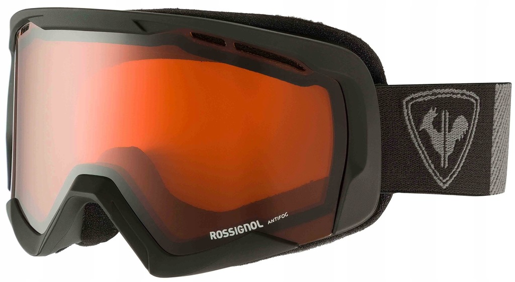 Rossignol gogle narciarskie Spiral Black/Orange