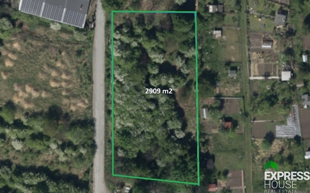 Działka, Wrocław, Krzyki, Bieńkowice, 2909 m²