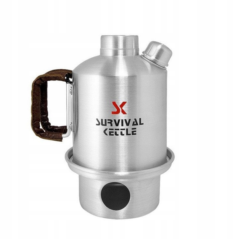 Czajnik Survival Kettle vulcan Silver Half - 0,6 l