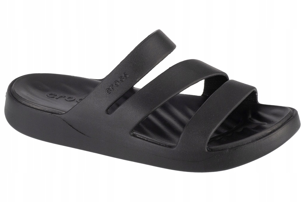 CROCS GETAWAY STRAPPY SANDAL W _42/43_ Damskie Klapki Czarny Croslite