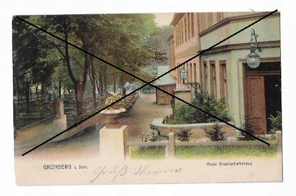 Zielona Góra Hotel Geselschaftshaus 1905