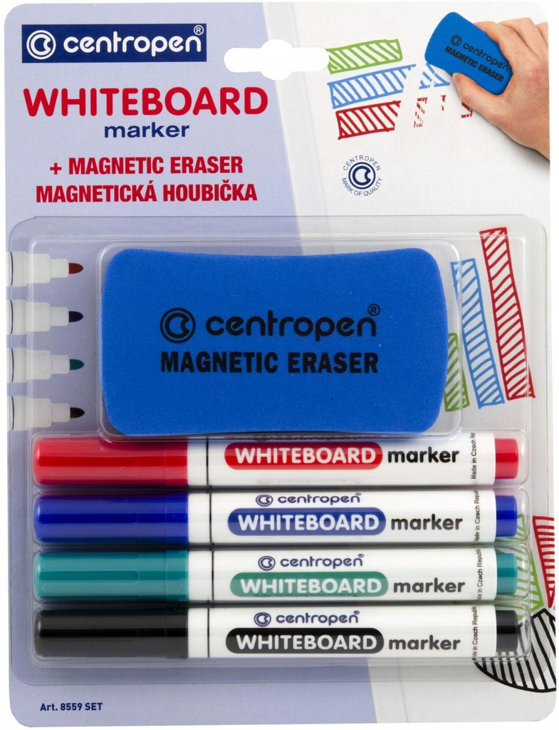 Marker suchościeralny Centropen Whiteboard marker