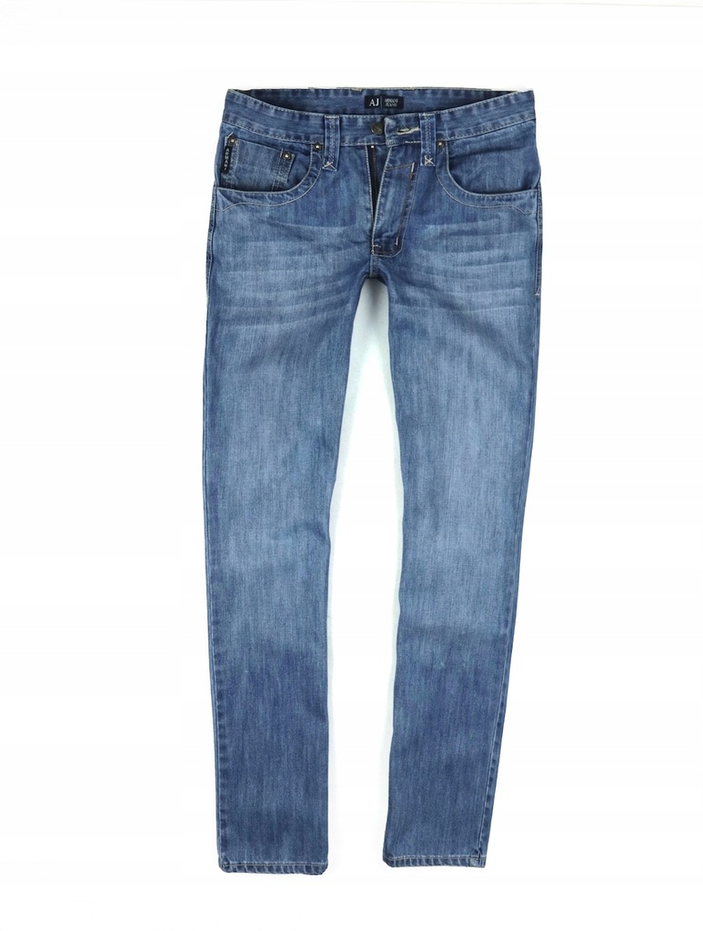 ARMANI spodnie jeansowe 32/32 PAS: 84cm