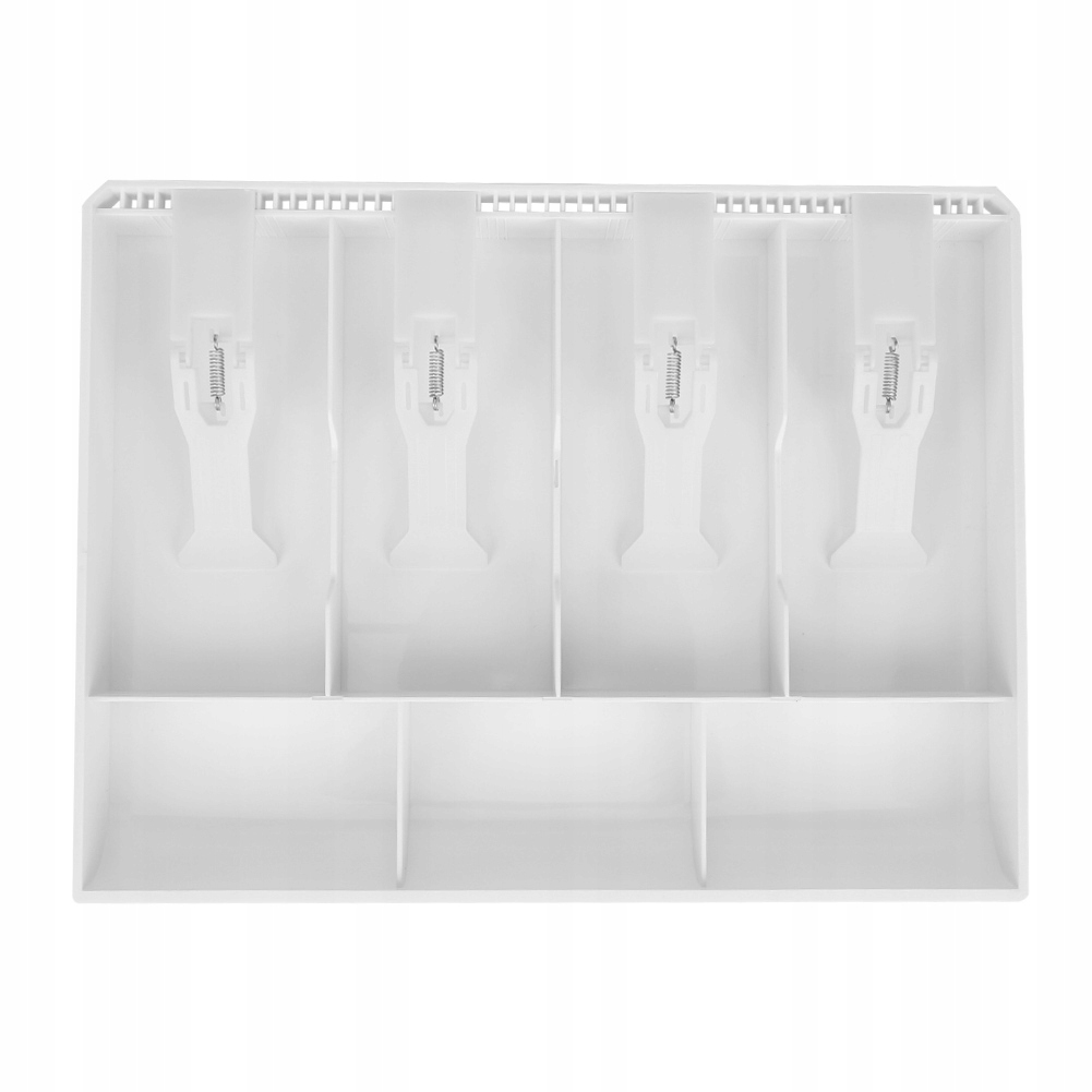 WKŁAD NA PIENIĄDZE SZUFLADA KASOWA 4 RACH BIAŁY