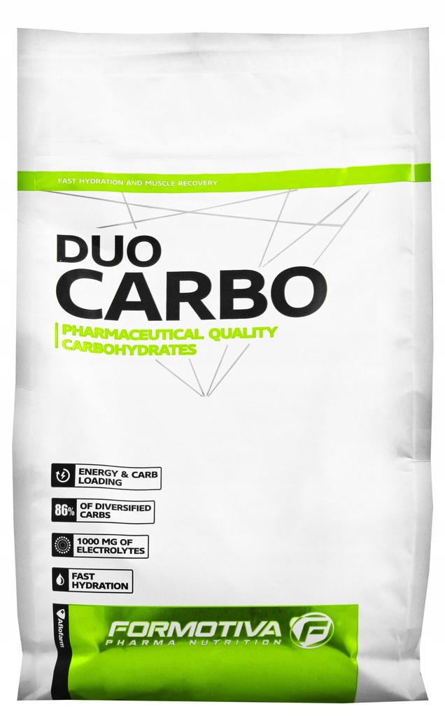 FORMOTIVA DUO CARBO 1000g WĘGLOWODANY CYTRYNOWY !!