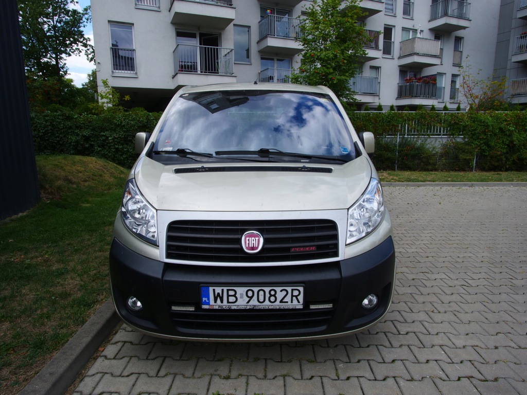 FIAT SCUDO | 8-osobowy! | Pełna historia serwisowa - 8663791061 ...