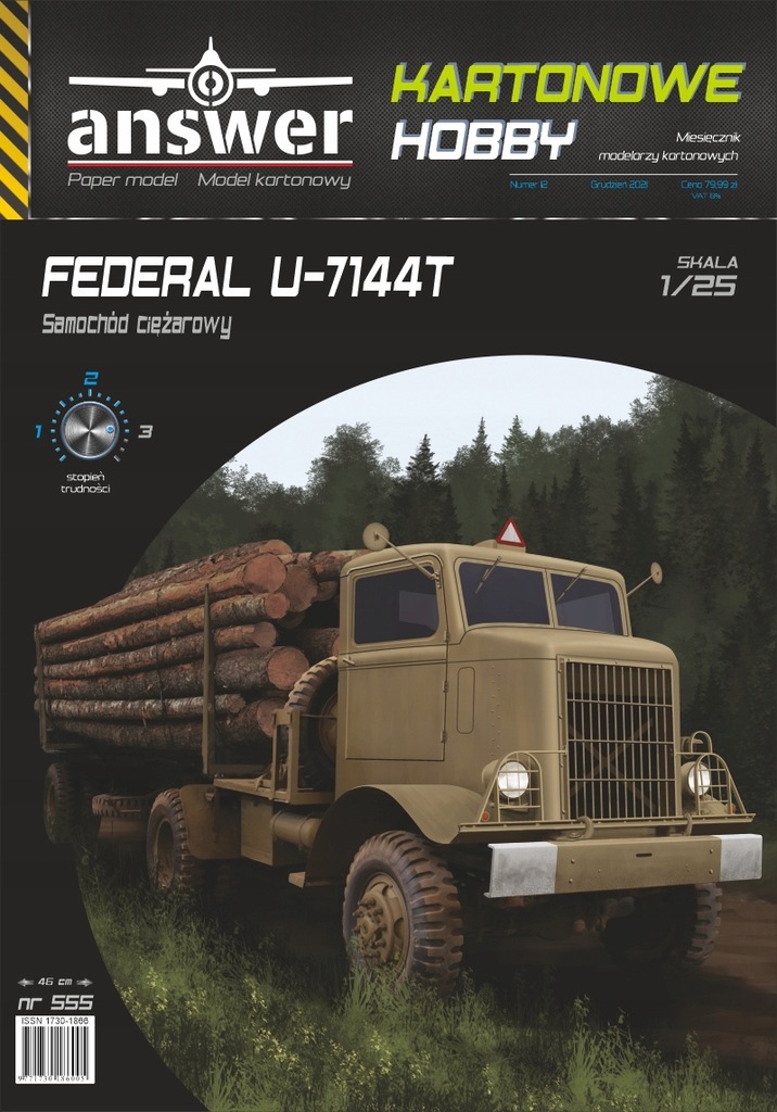 Federal U-7144T, dwie wersje, Answer, 1:25 W