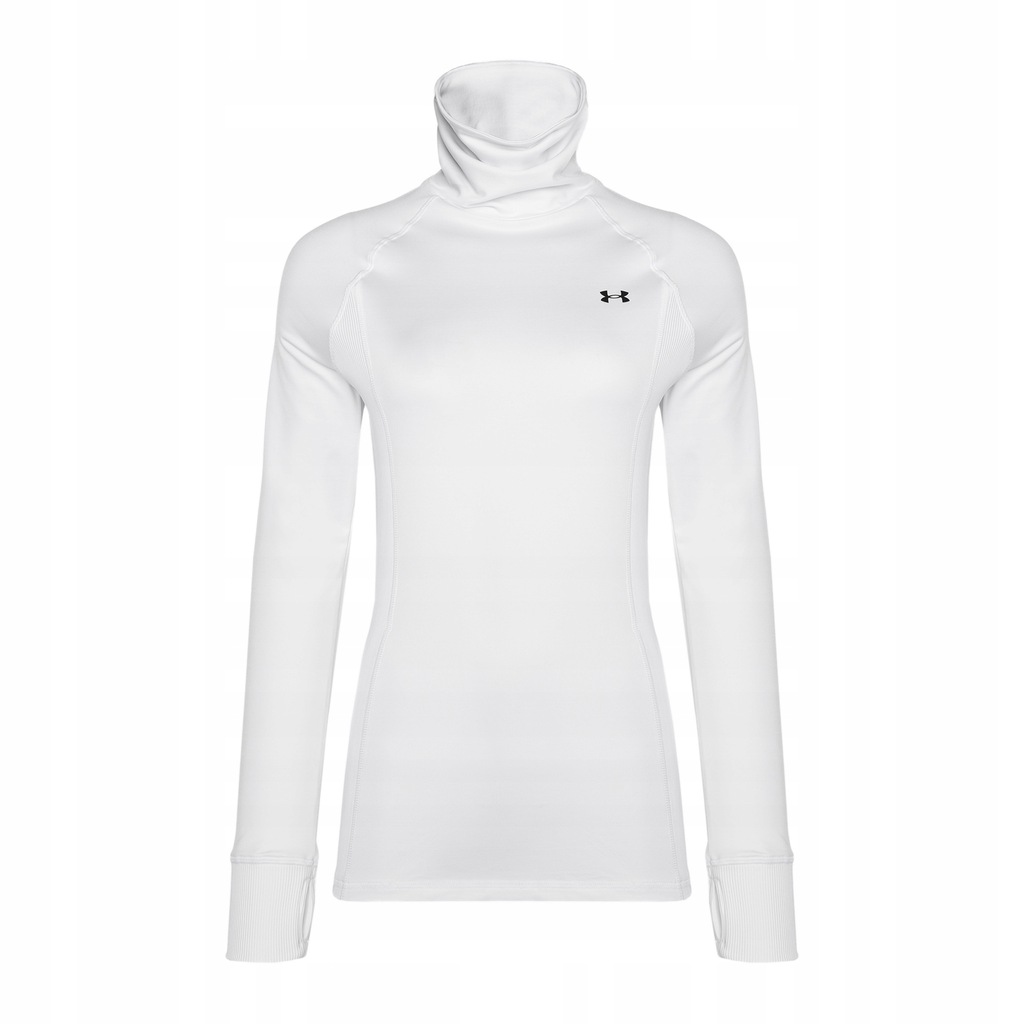 Bluza damska Under Armour Train CW Funnel Neck white/black M