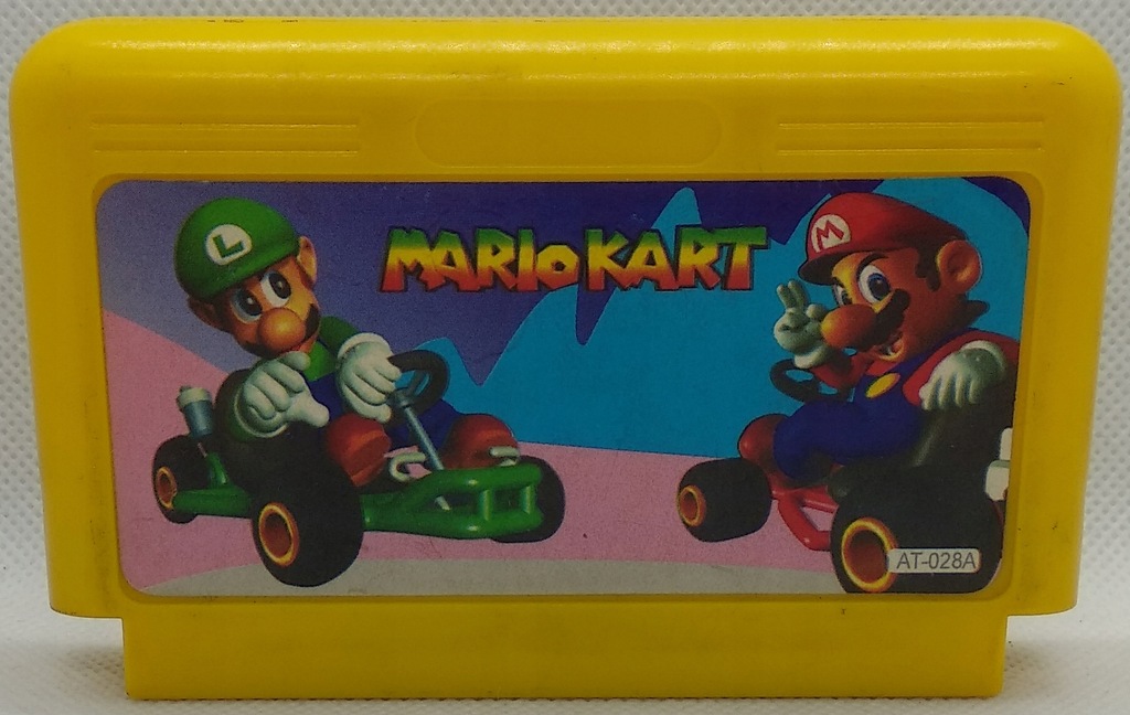 Kartridż na Pegasus/Famicom - Mario Kart / Rider