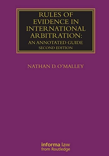 O'Malley, Nathan Rules of Evidence in Internationa