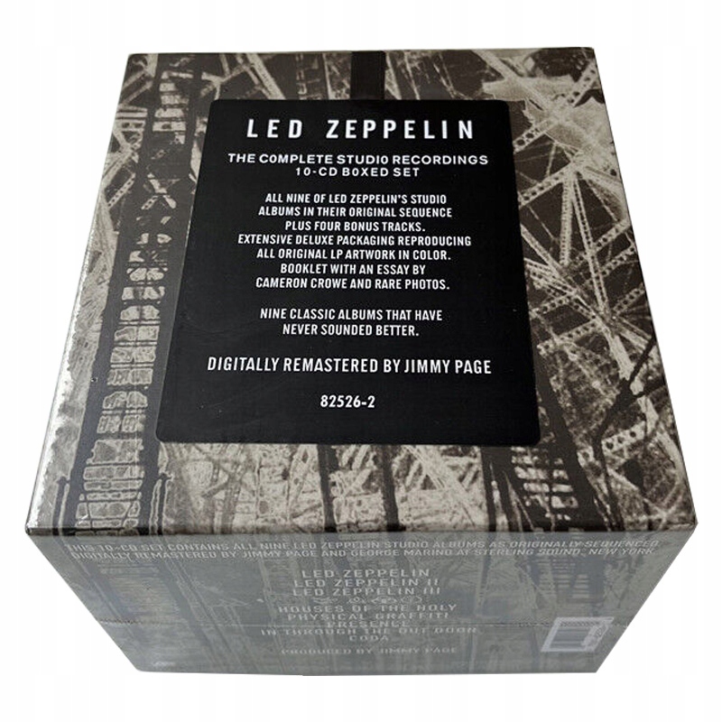 Led Zeppelin Complete Studio Recordings (10 CD) 13213181878