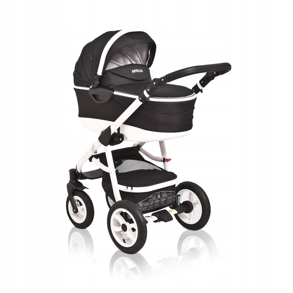 Coto Baby Wózek 2 W 1 Aprilia Black 01