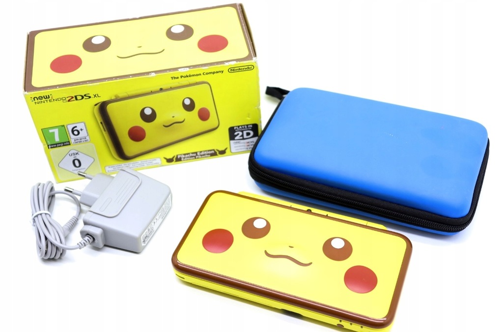 NINTENDO NEW 2DSXL LIMITOWANA PIKACHU EDITION JEDYNA