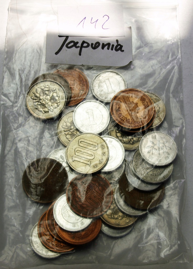 Zestaw Japonia LOT Z OBIEGU nr 142