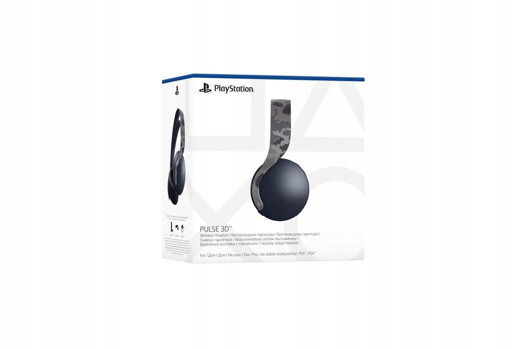 Sony Pulse 3D Zestaw słuchawkowy Przewodowy i Bezprzewodowy Opaska na głowę