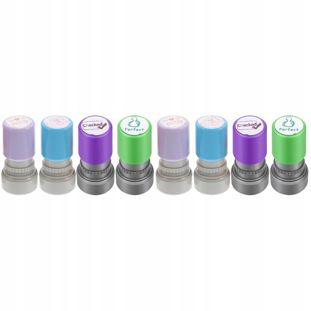 8 PCS FIRST TEACHER STAMP FOR TEACHER