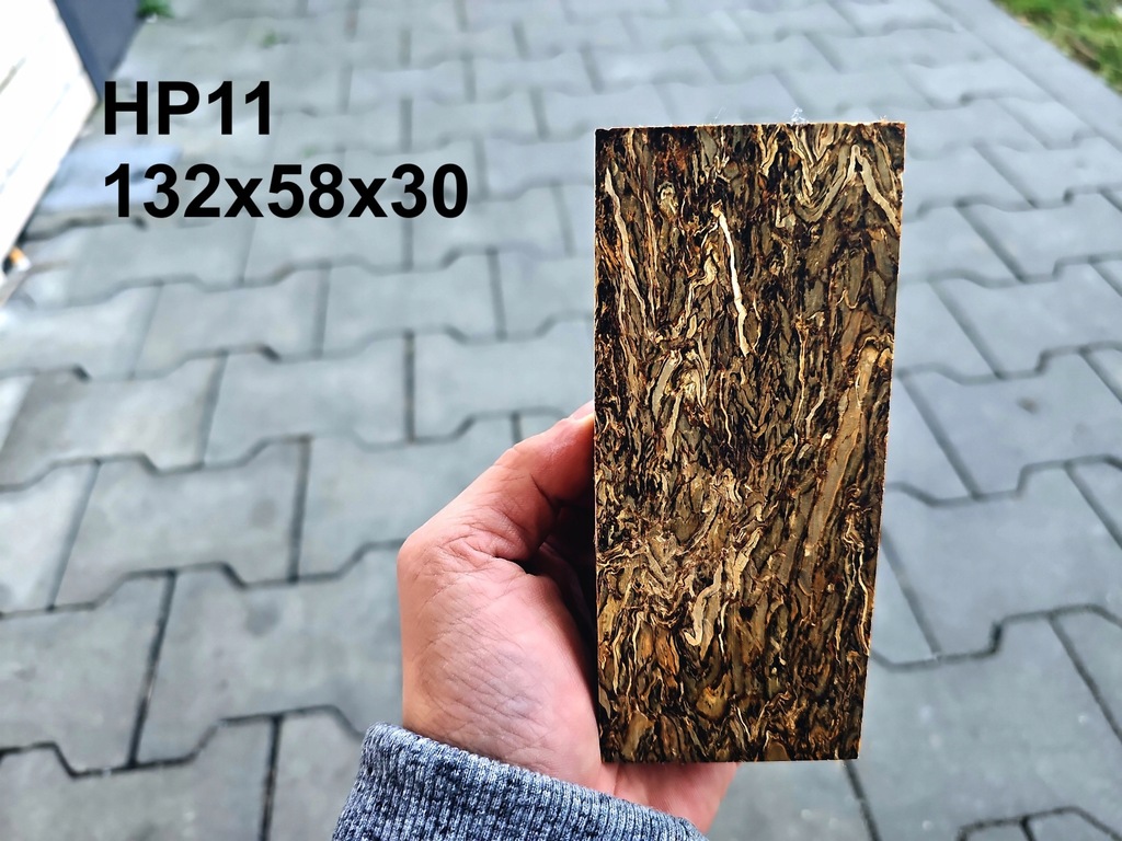 Drewno stabilizowane - Hempwood bloczek HP11