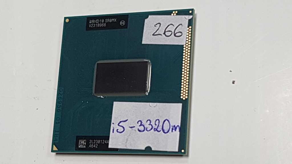 Procesor Intel i5-3320M SR0MX 2,6GHz rPGA988B 266