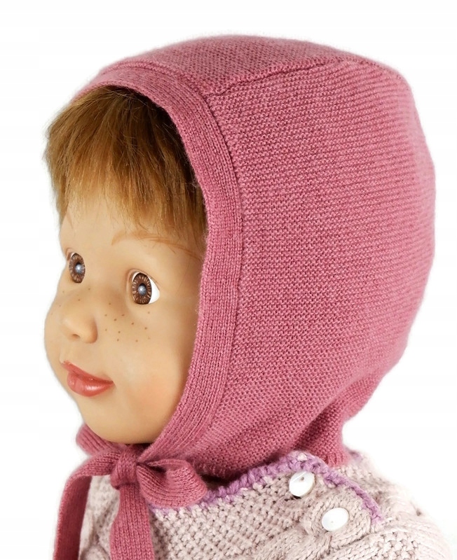 NAME IT czapka bonetka merino wool kaszmir 68